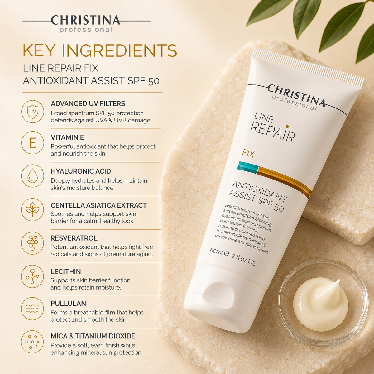 Antioxidant Assist SPF 50 Line Repair FIX