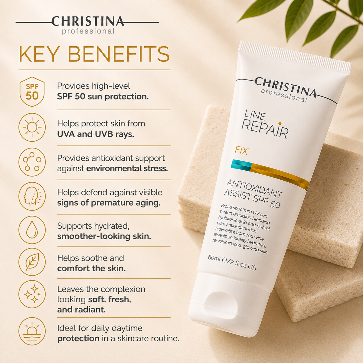Antioxidant Assist SPF 50 Line Repair FIX