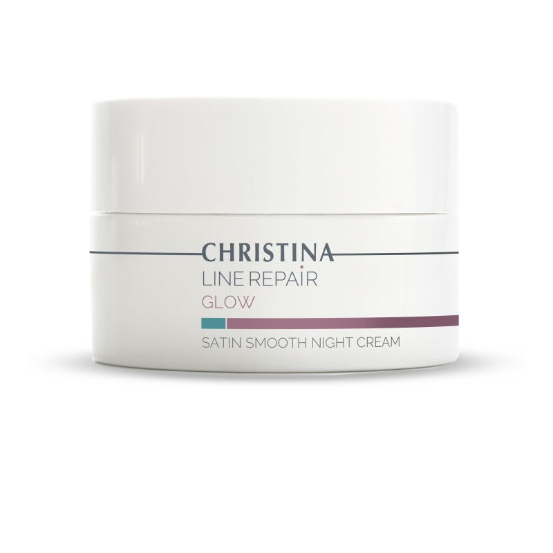 Satin Smooth Night Cream Line Repair GLOW
