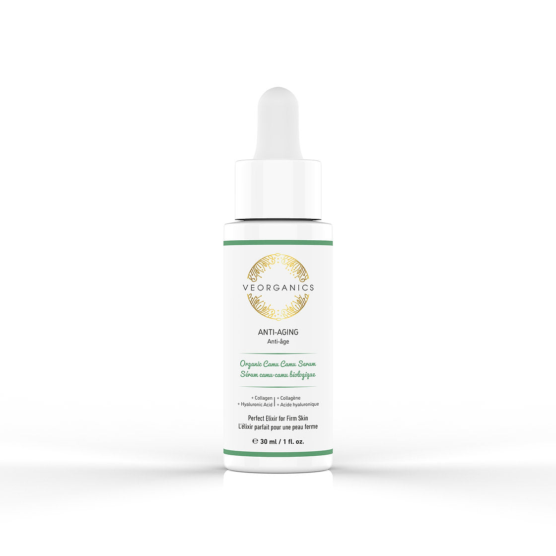 Organic Camu Camu Vitamin C Serum + Collagen & Hyaluronic Acid